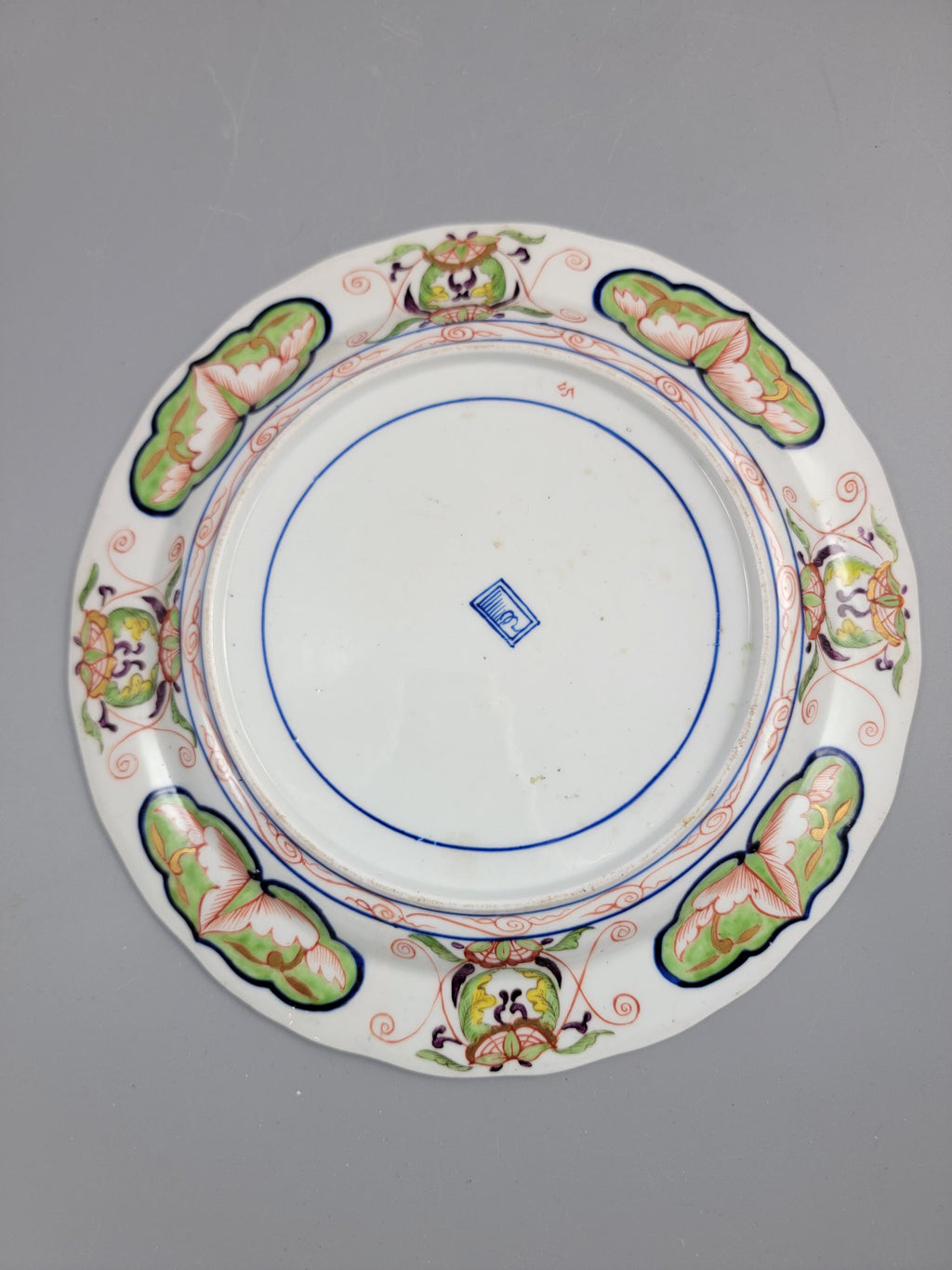 Rare Pair of Derby Porcelain Plates, Kylin Pattern, c. 1790