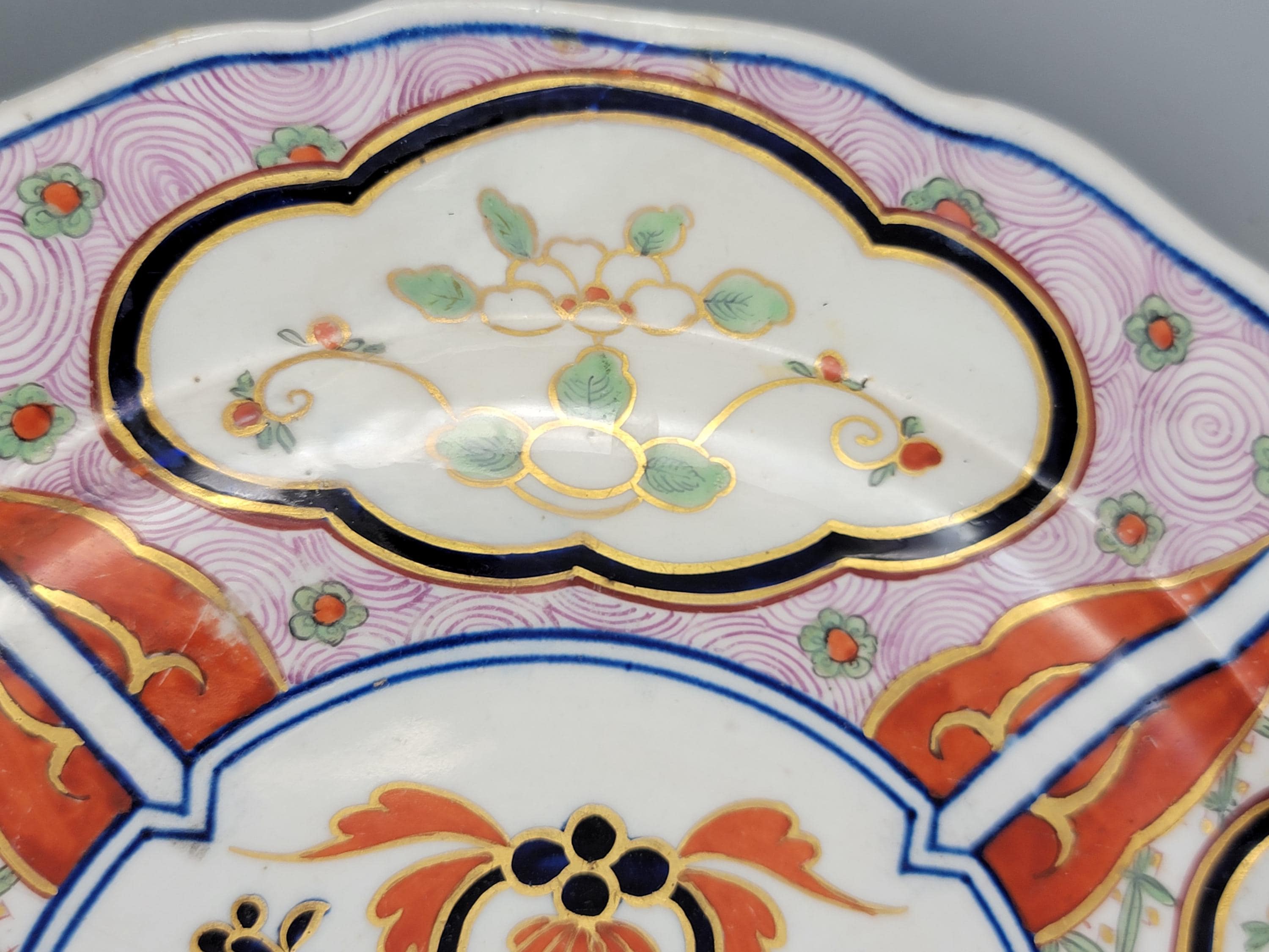 Rare Pair of Derby Porcelain Plates, Kylin Pattern, c. 1790