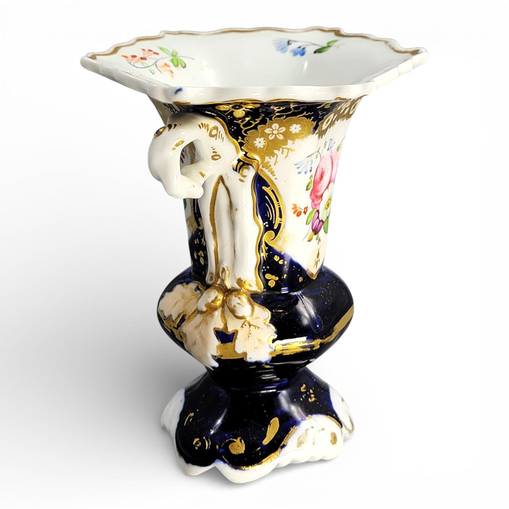 Old Paris Porcelain Vase de Mariée, Cobalt Blue & Gilt, France c.1820–1840