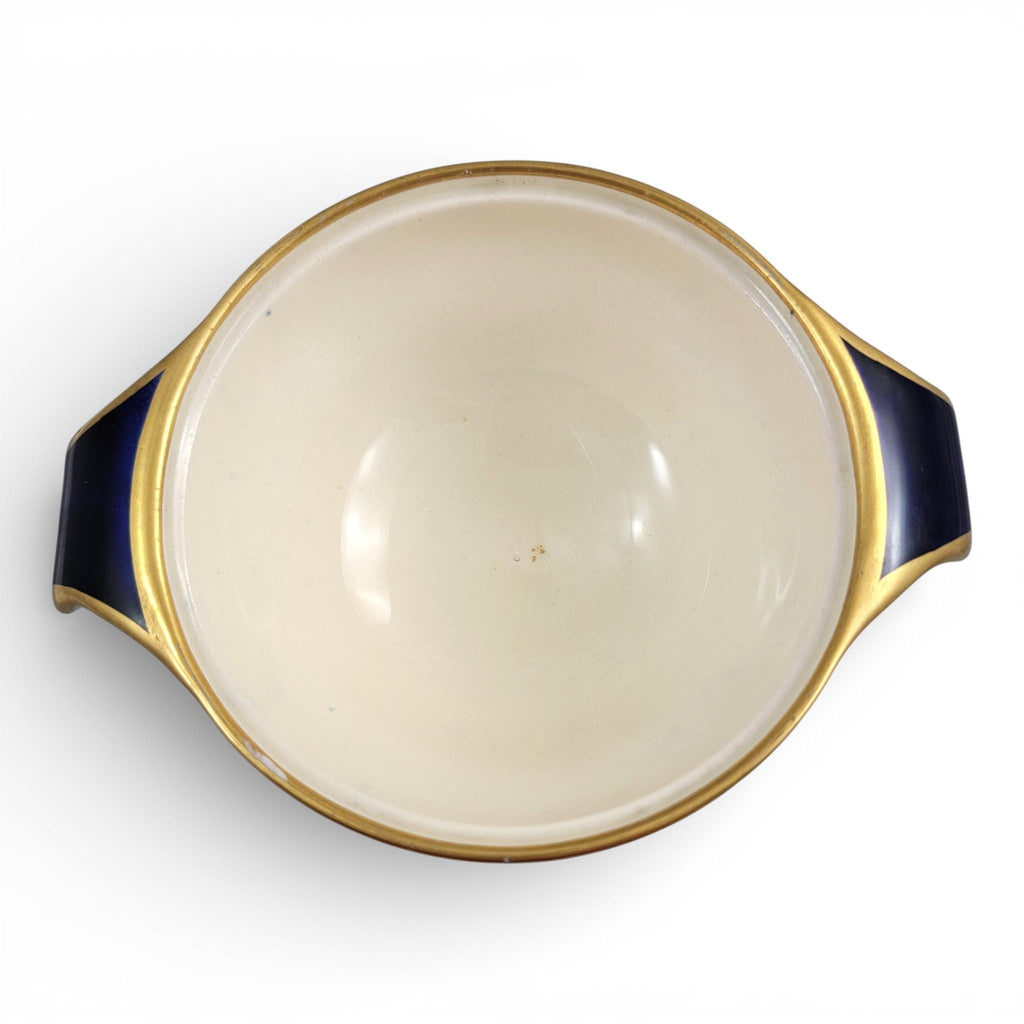 William Moorcroft Aurelian Ware Twin Handled Pedestal Vase, c.1898