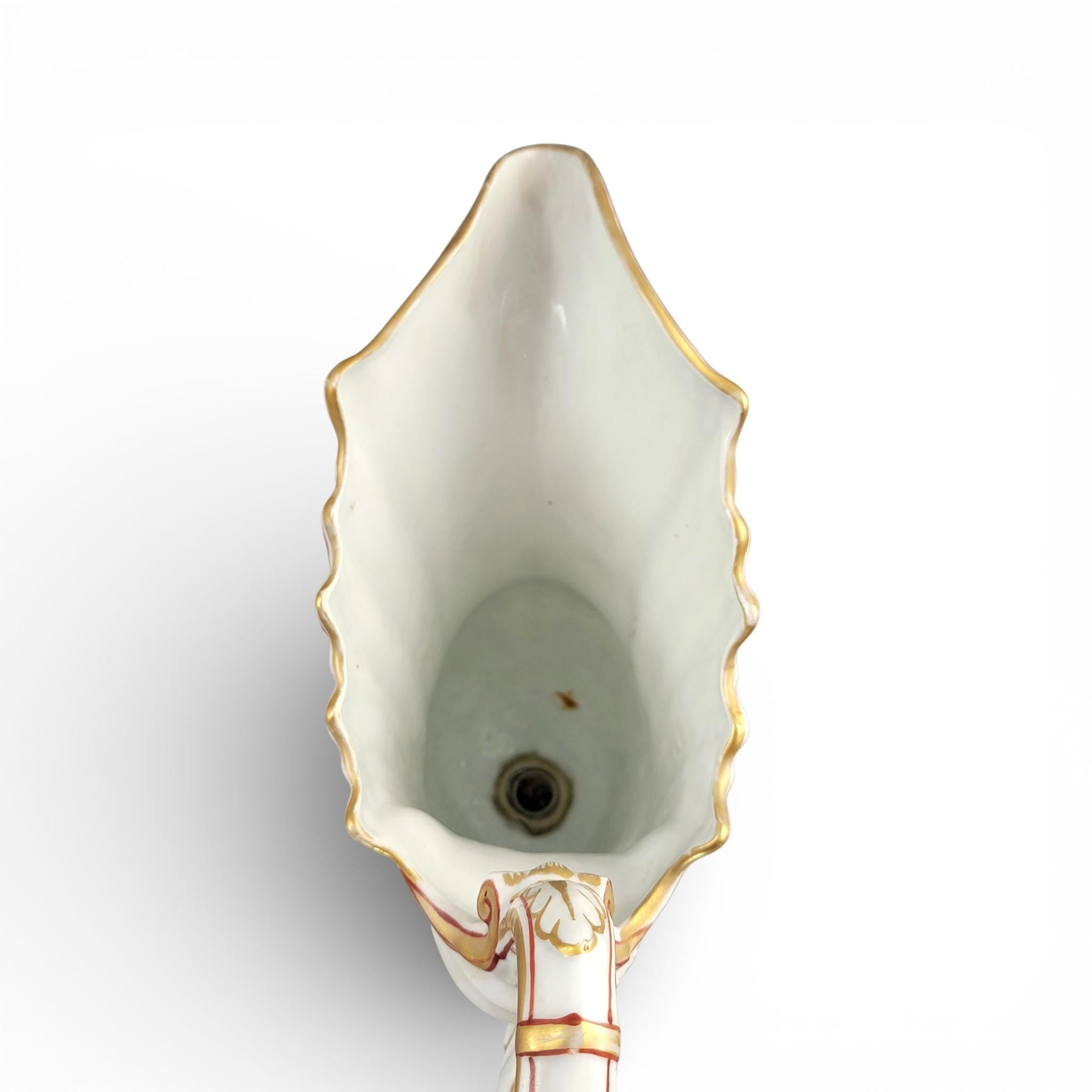 Samson Armorial Porcelain Ewer, Helm-Shaped, Paris, late 19th century