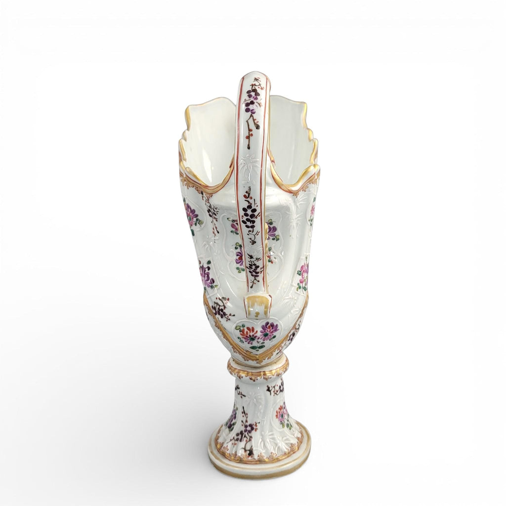 Samson Armorial Porcelain Ewer, Helm-Shaped, Paris, late 19th century