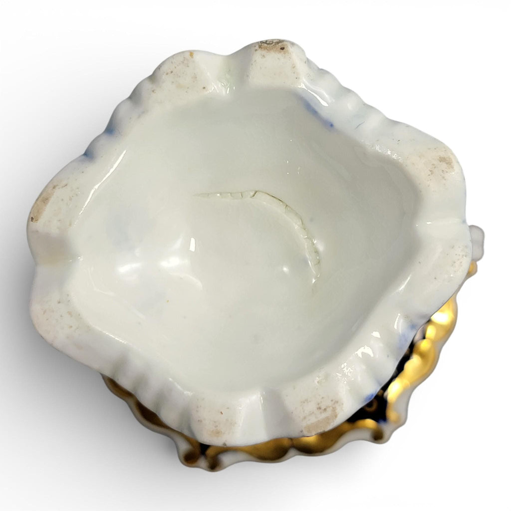 Old Paris Porcelain Vase de Mariée, Cobalt Blue & Gilt, France c.1820–1840
