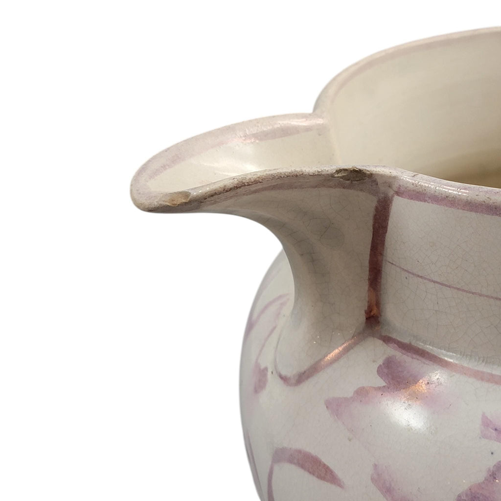 Sunderland Lustre Pearlware Jug with Commemorative Scene, c. 1800–1820