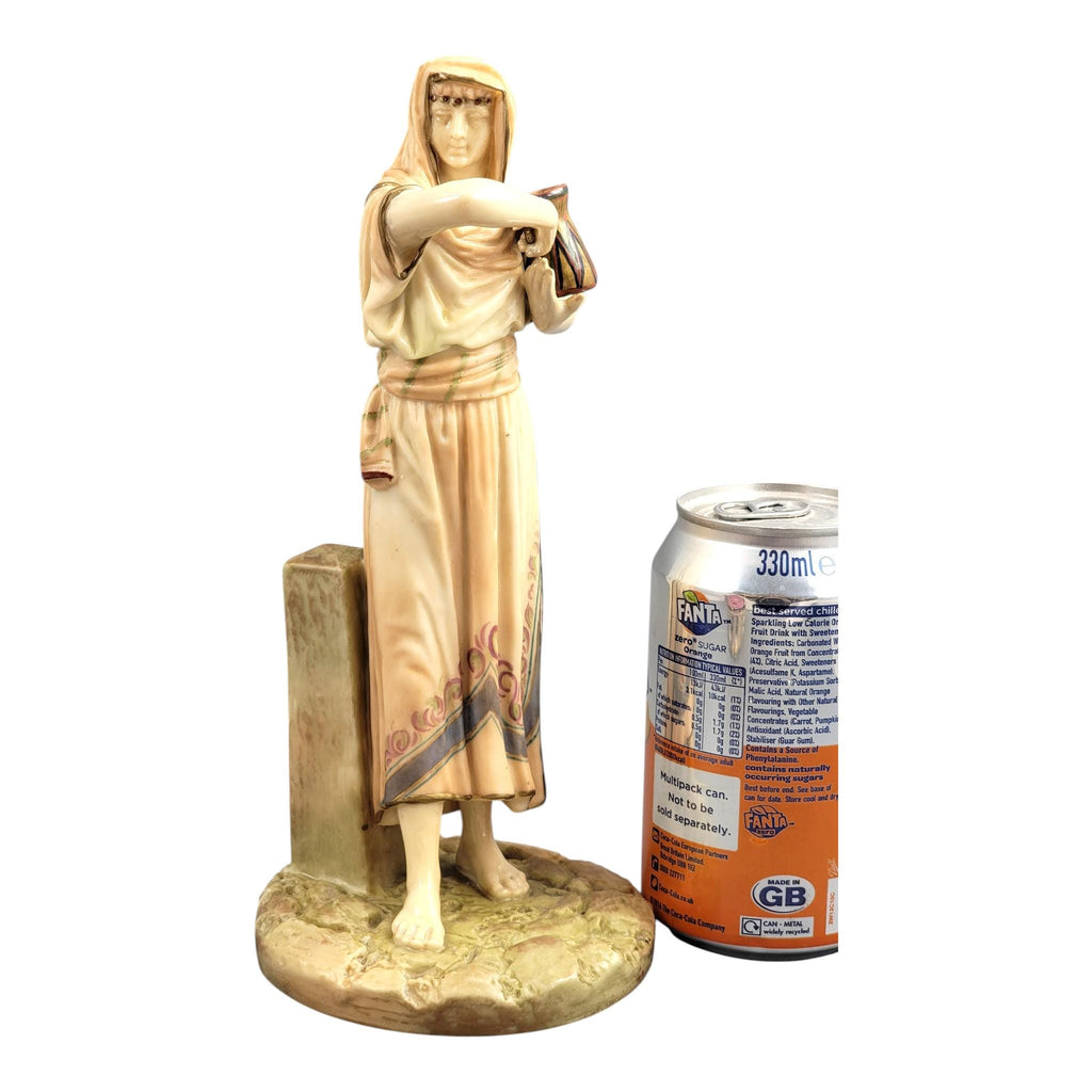 Royal Worcester Egyptian Woman Figure by James Hadley, c. 1895