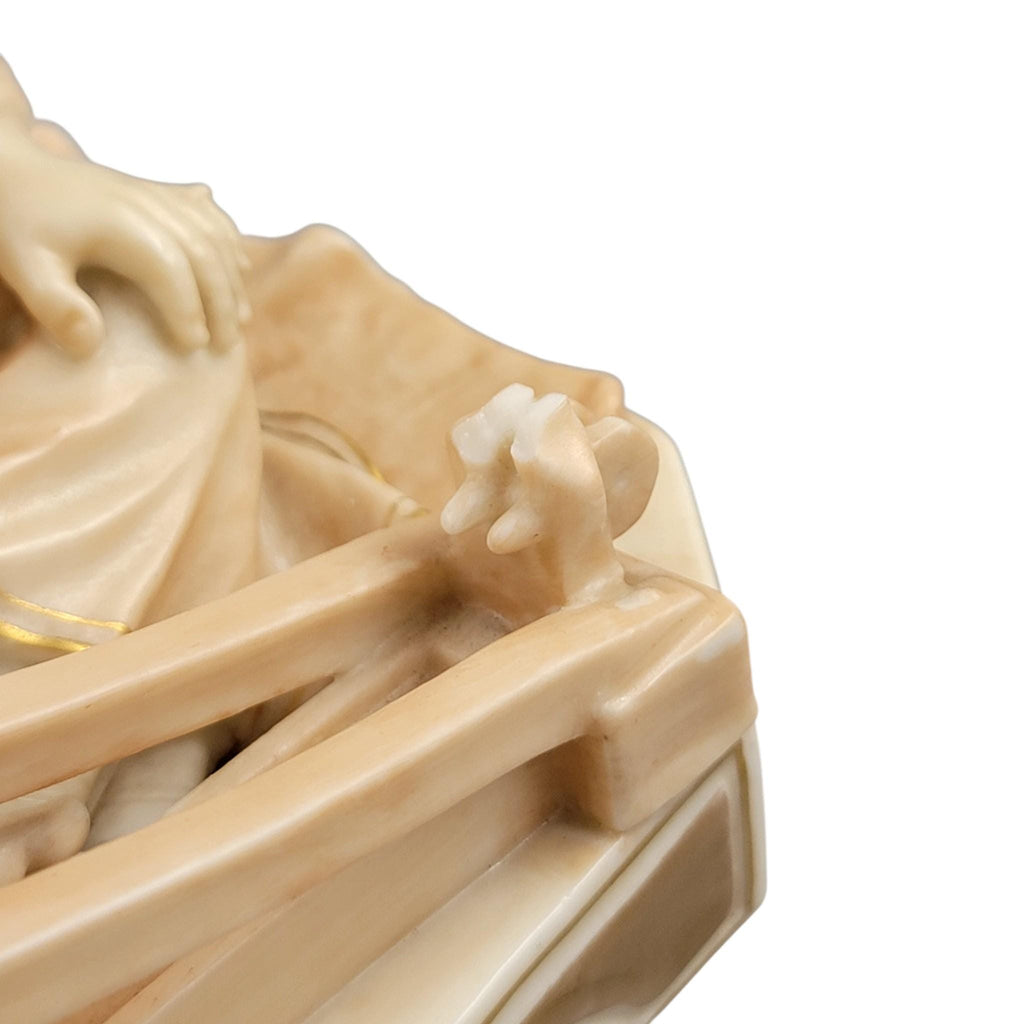 Royal Worcester Indian Craftsmen Figure “Shaban” by James Hadley, 1888