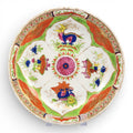Worcester Dragon in Compartments Plate, Flight Barr & Barr, c. 1820