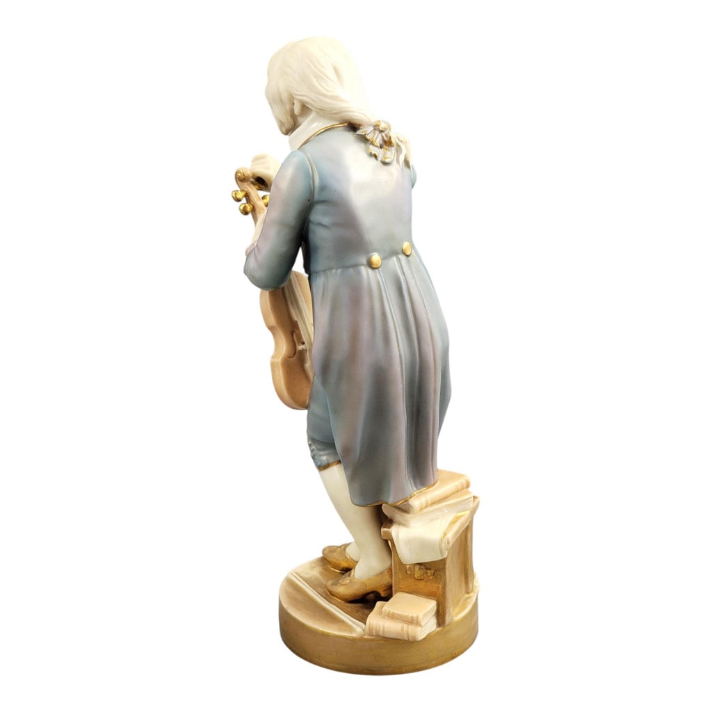 Royal Worcester “The Young Mozart” Porcelain Figure, Model 1487, 1928