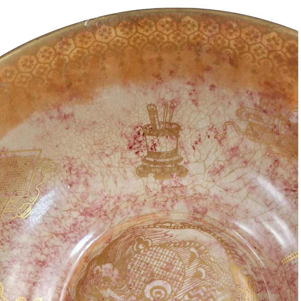 Daisy Makeig-Jones Wedgwood large lustre dragon bowl Z4823 c. 1915