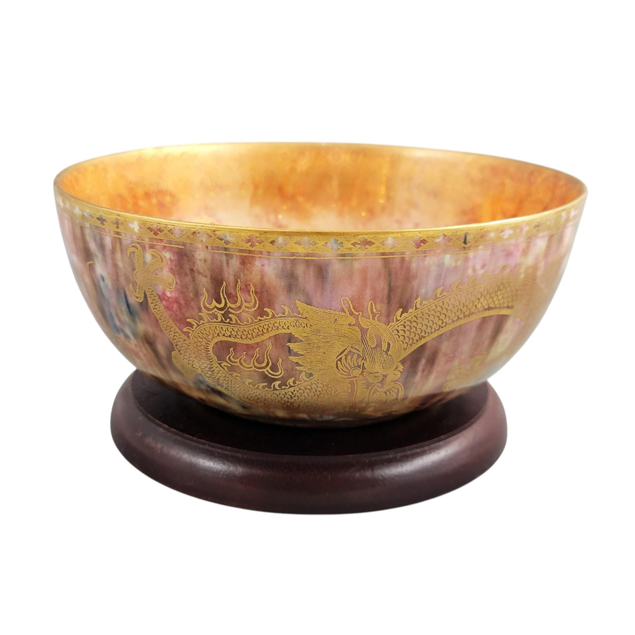 Daisy Makeig-Jones Wedgwood large lustre dragon bowl Z4823 c. 1915