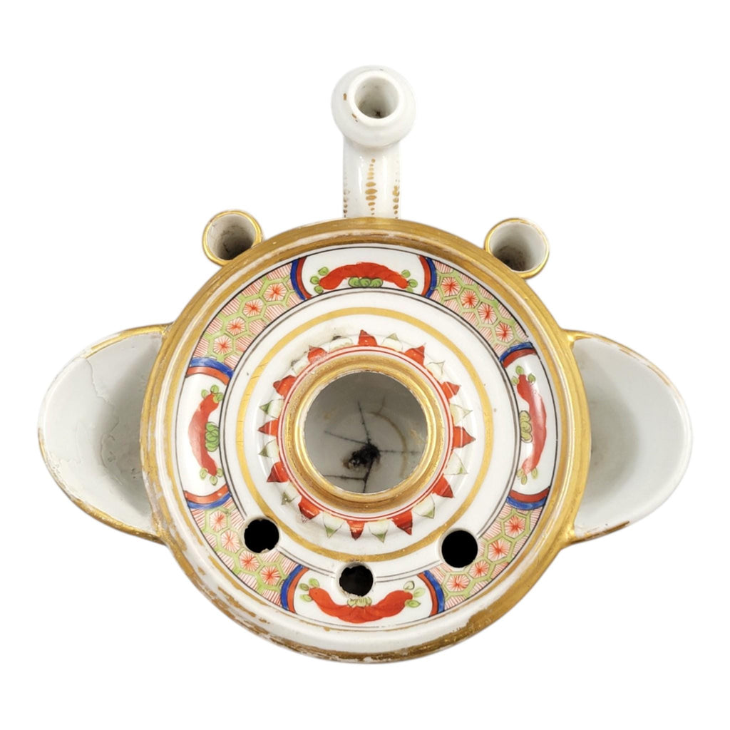 Rare Worcester Dragon Inkwell, Flight Barr & Barr, c. 1820