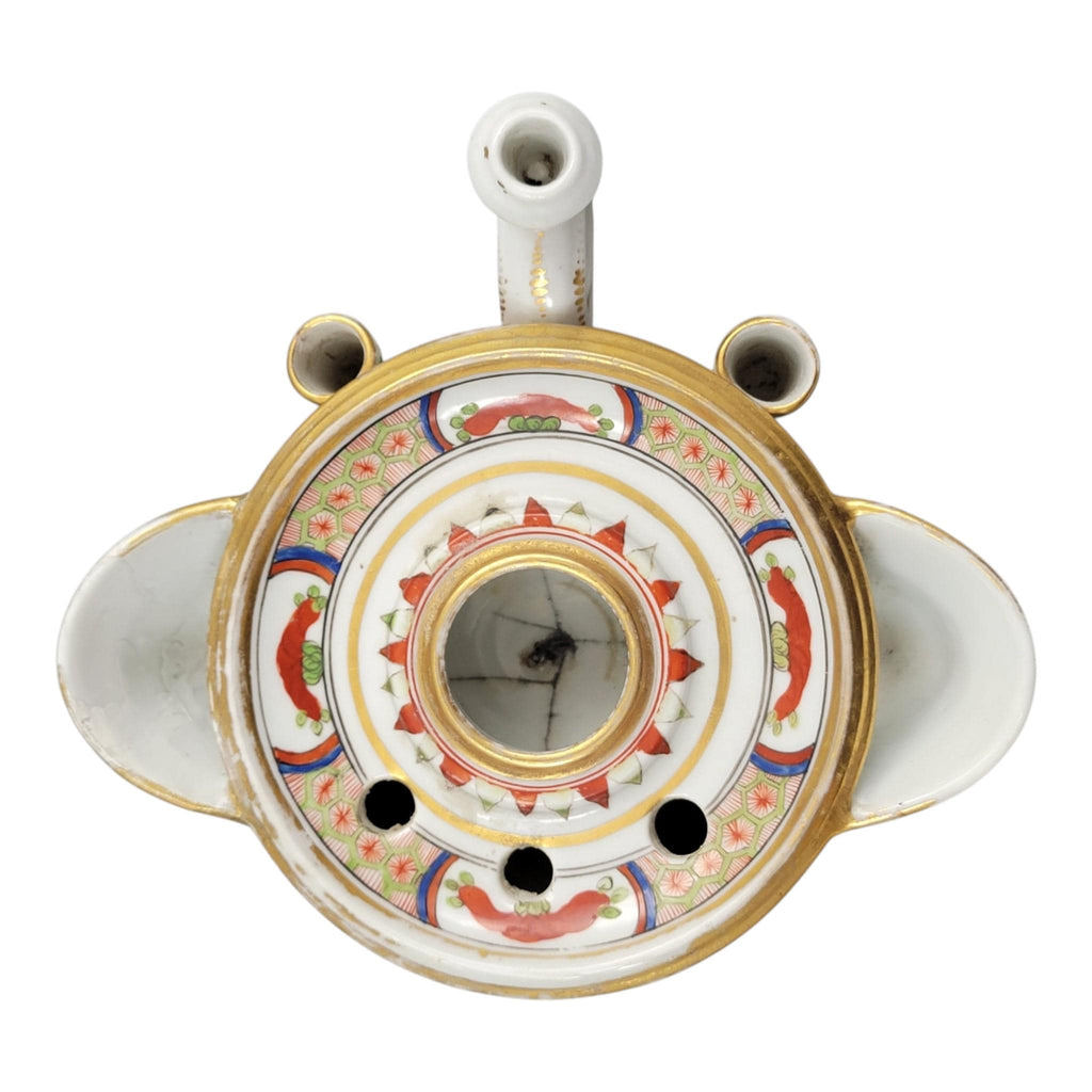 Rare Worcester Dragon Inkwell, Flight Barr & Barr, c. 1820