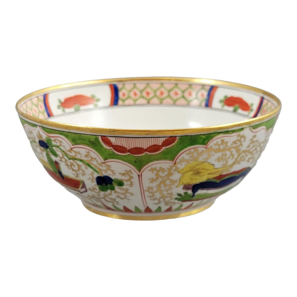 Worcester Regency Porcelain Dragon Bowl, Flight Barr & Barr Period, c. 1815