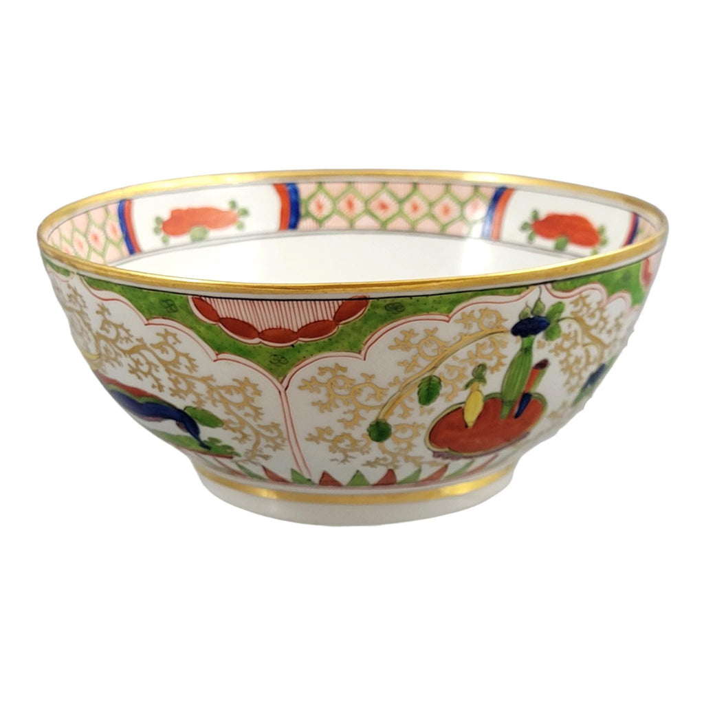 Worcester Regency Porcelain Dragon Bowl, Flight Barr & Barr Period, c. 1815