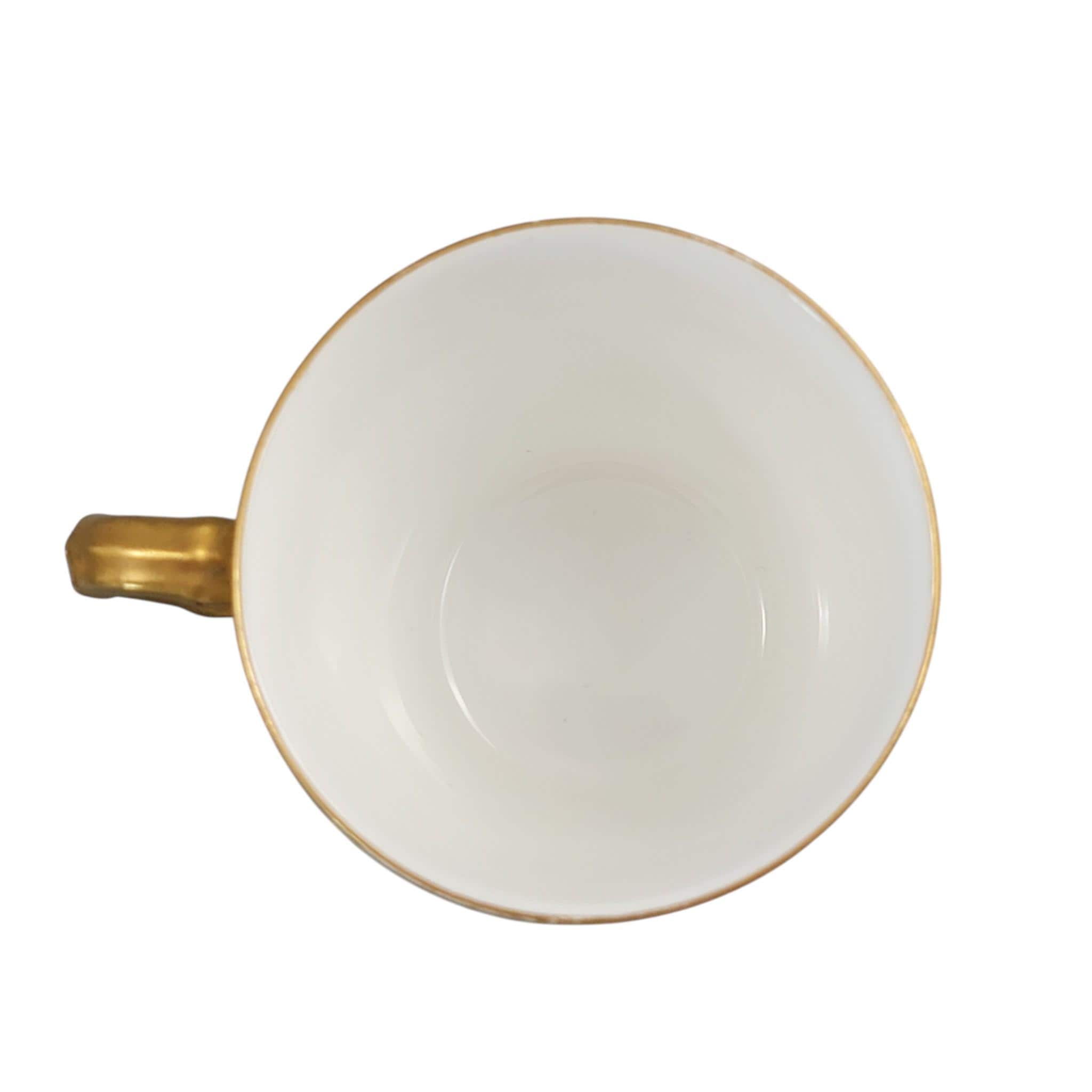 Royal Worcester Blush Ivory Victorian Tea Set Teapot Cup Saucer 1893–1894