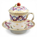 Manufacture de la Reine Trembleuse Chocolate Cup and Saucer, Paris c.1780–1800