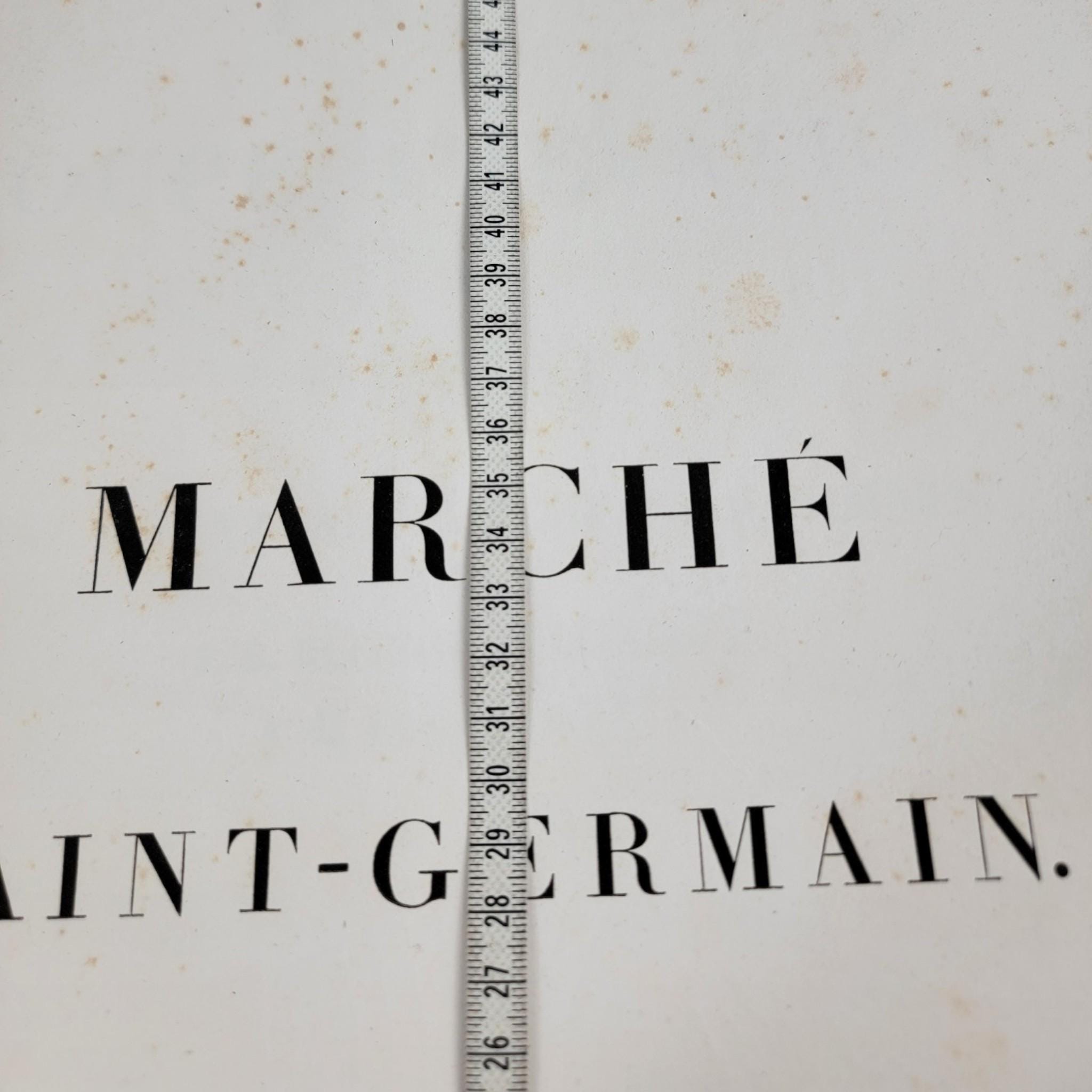 1816 French Architectural Folio by J. B. Blondel, Complete with 11 Engraved Plates, Nouveau Marché Saint-Germain, Paris Urban Design Book
