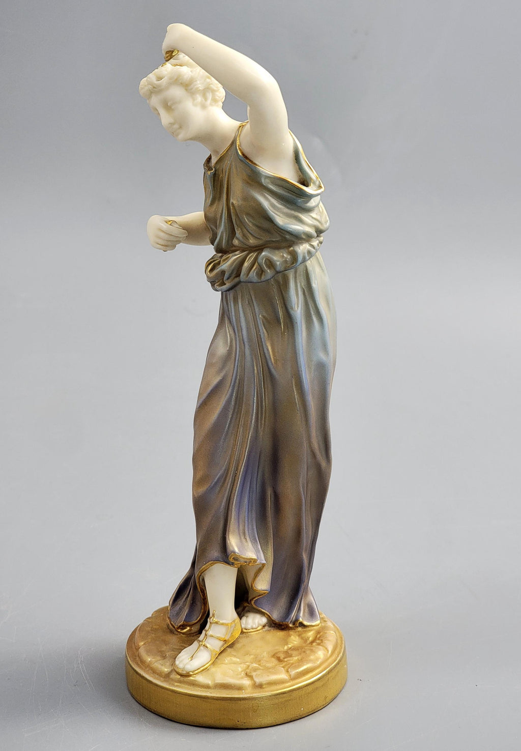 Royal Worcester Grecian Maiden figure model 1827 c. 1928