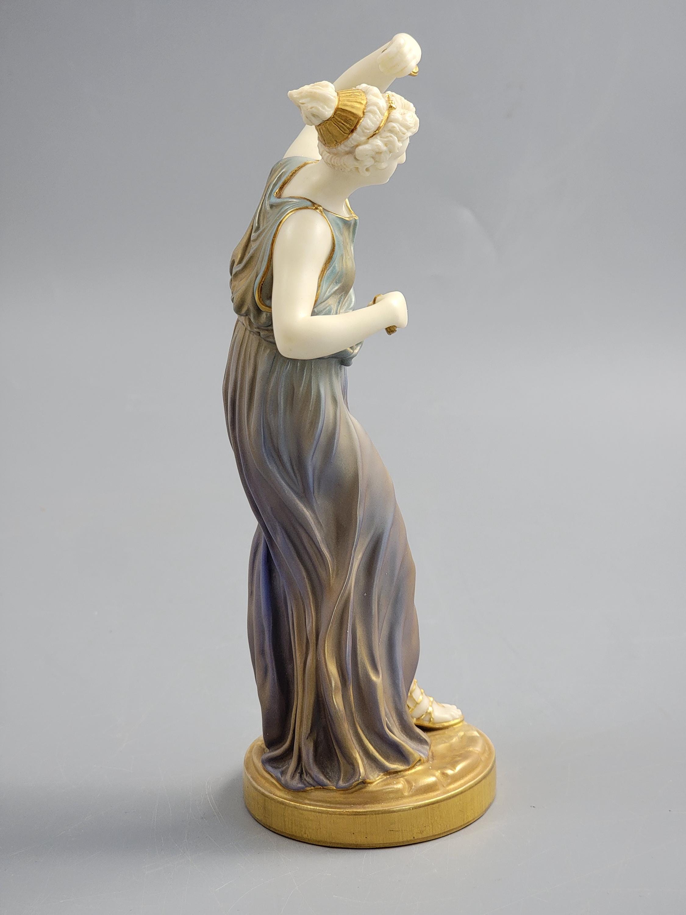 Royal Worcester Grecian Maiden figure model 1827 c. 1928
