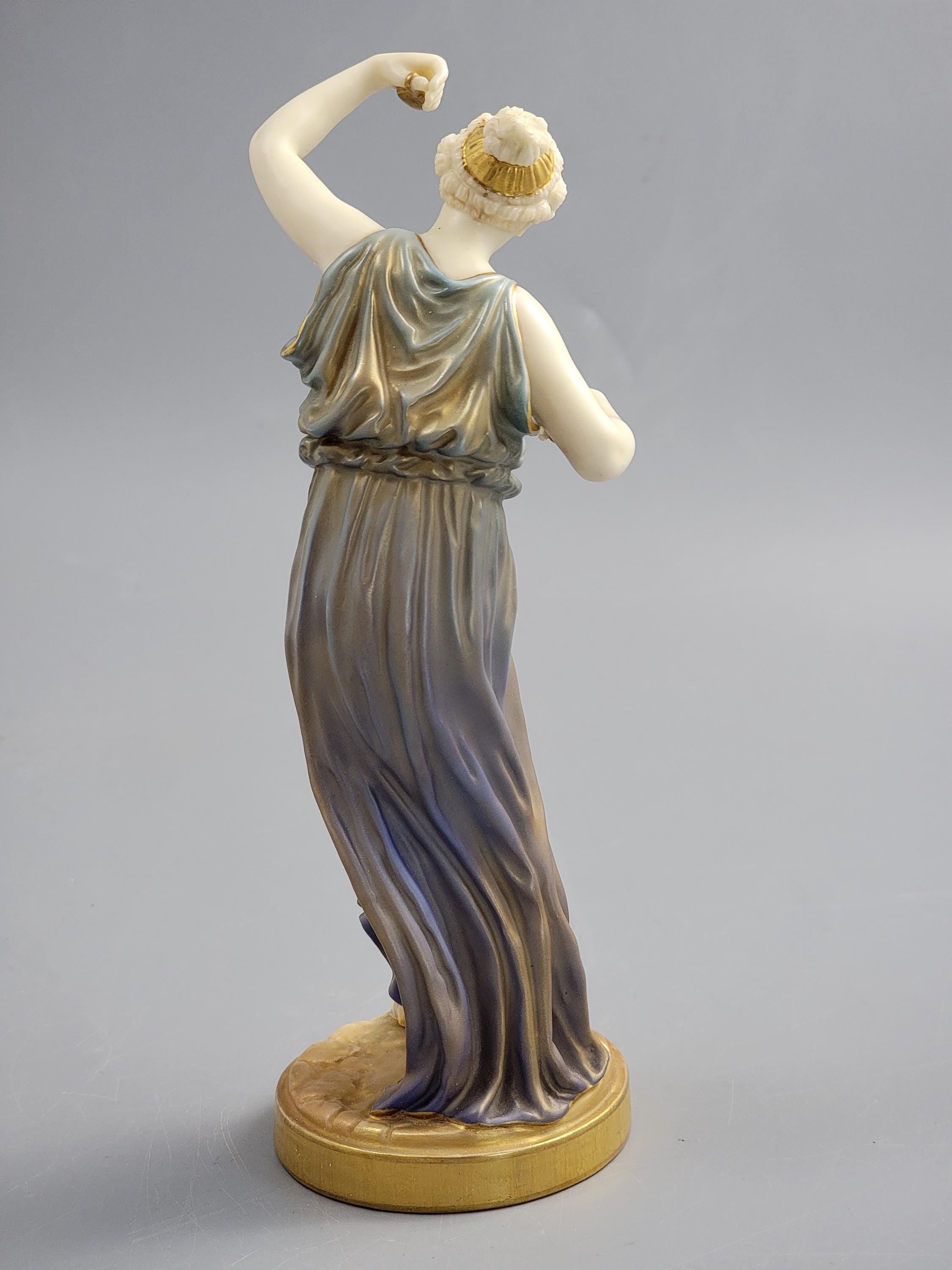 Royal Worcester Grecian Maiden figure model 1827 c. 1928