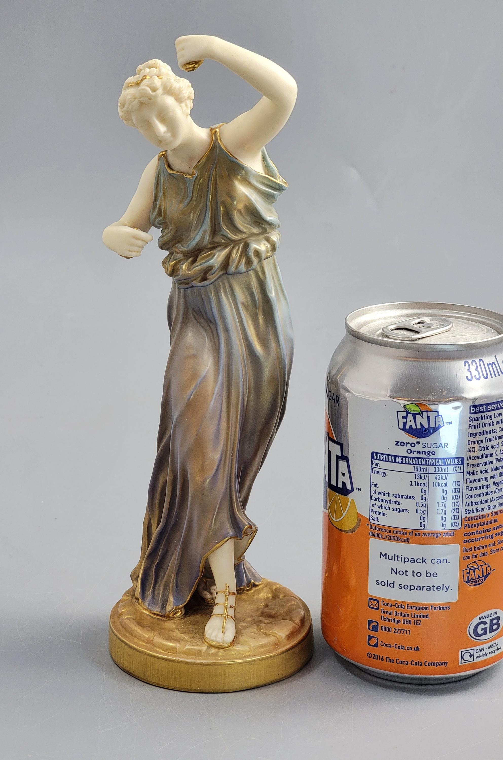 Royal Worcester Grecian Maiden figure model 1827 c. 1928