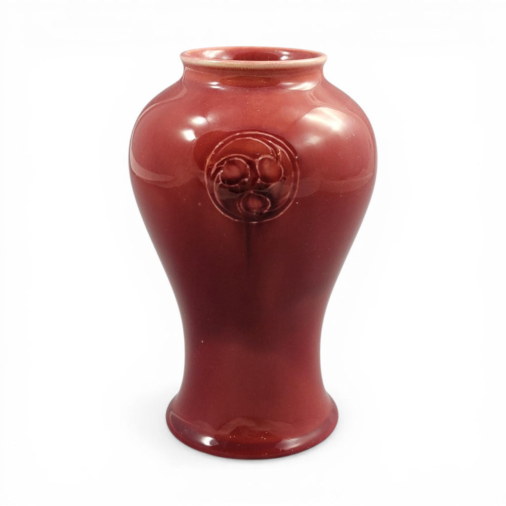 Edwardian Moorcroft porcelain Flamminian vase for Liberty c. 1905