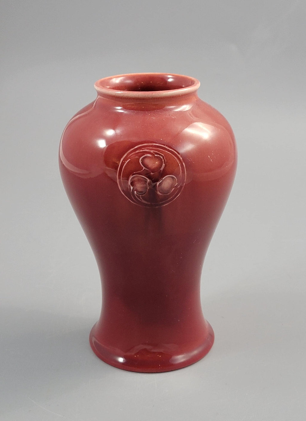 Edwardian Moorcroft porcelain Flamminian vase for Liberty c. 1905