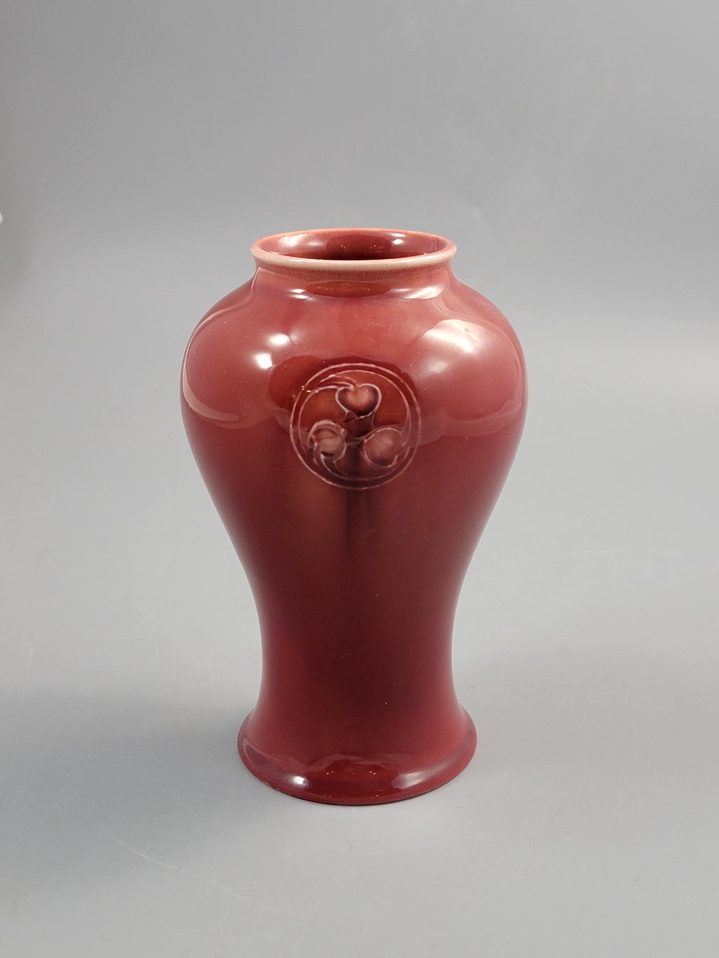Edwardian Moorcroft porcelain Flamminian vase for Liberty c. 1905