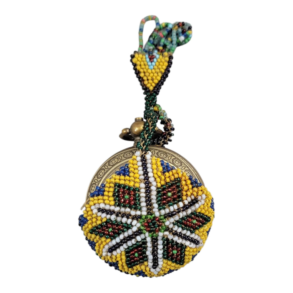 Antique Ottoman silver pocket watch — Cyrillic «МАКЕДОНИЈА» & military coat of arms — Swiss c. 1882–1912 — with original beaded pouch