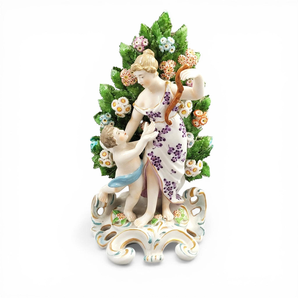 Samson Paris Venus and Cupid porcelain figure Chelsea style c. 1860