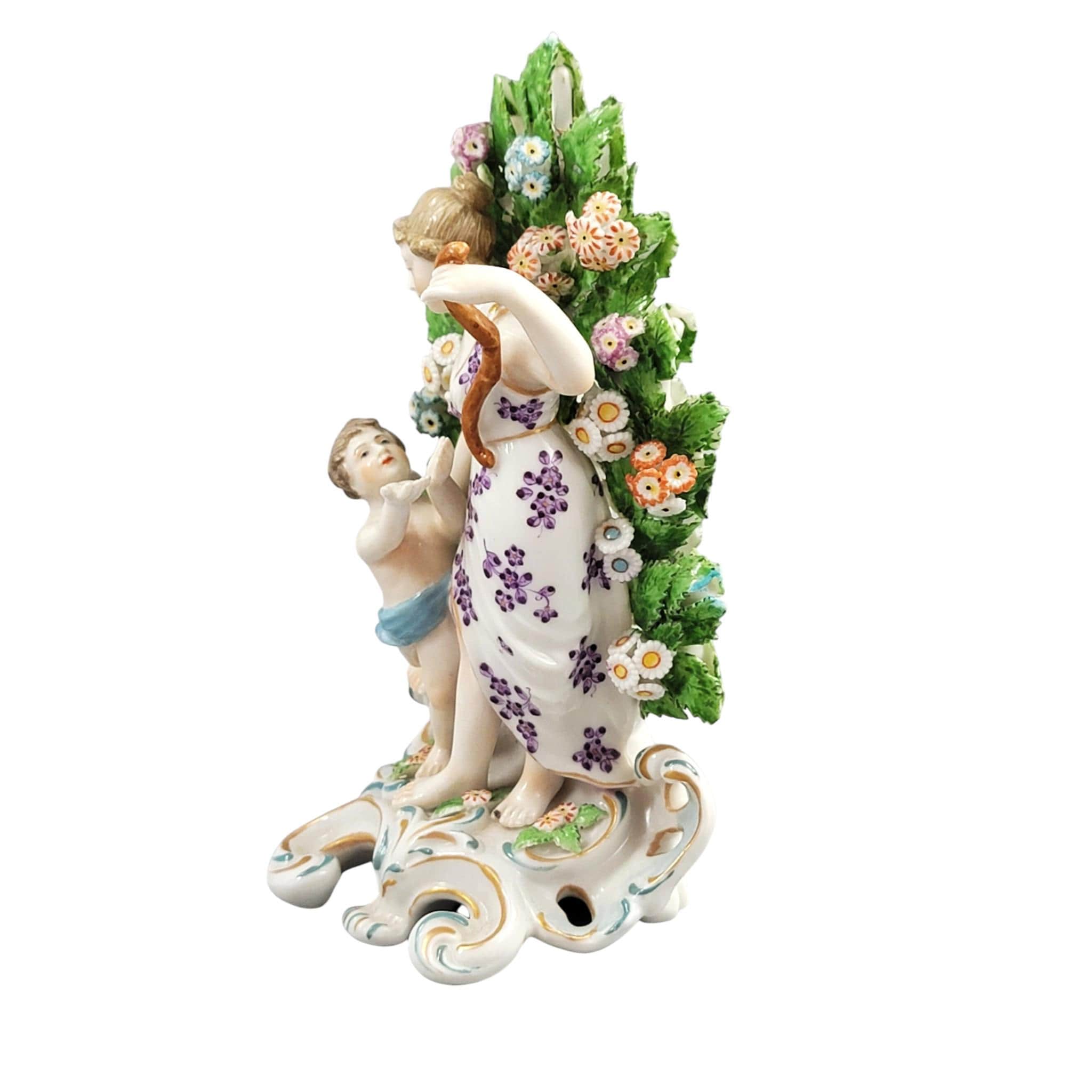 Samson Paris Venus and Cupid porcelain figure Chelsea style c. 1860