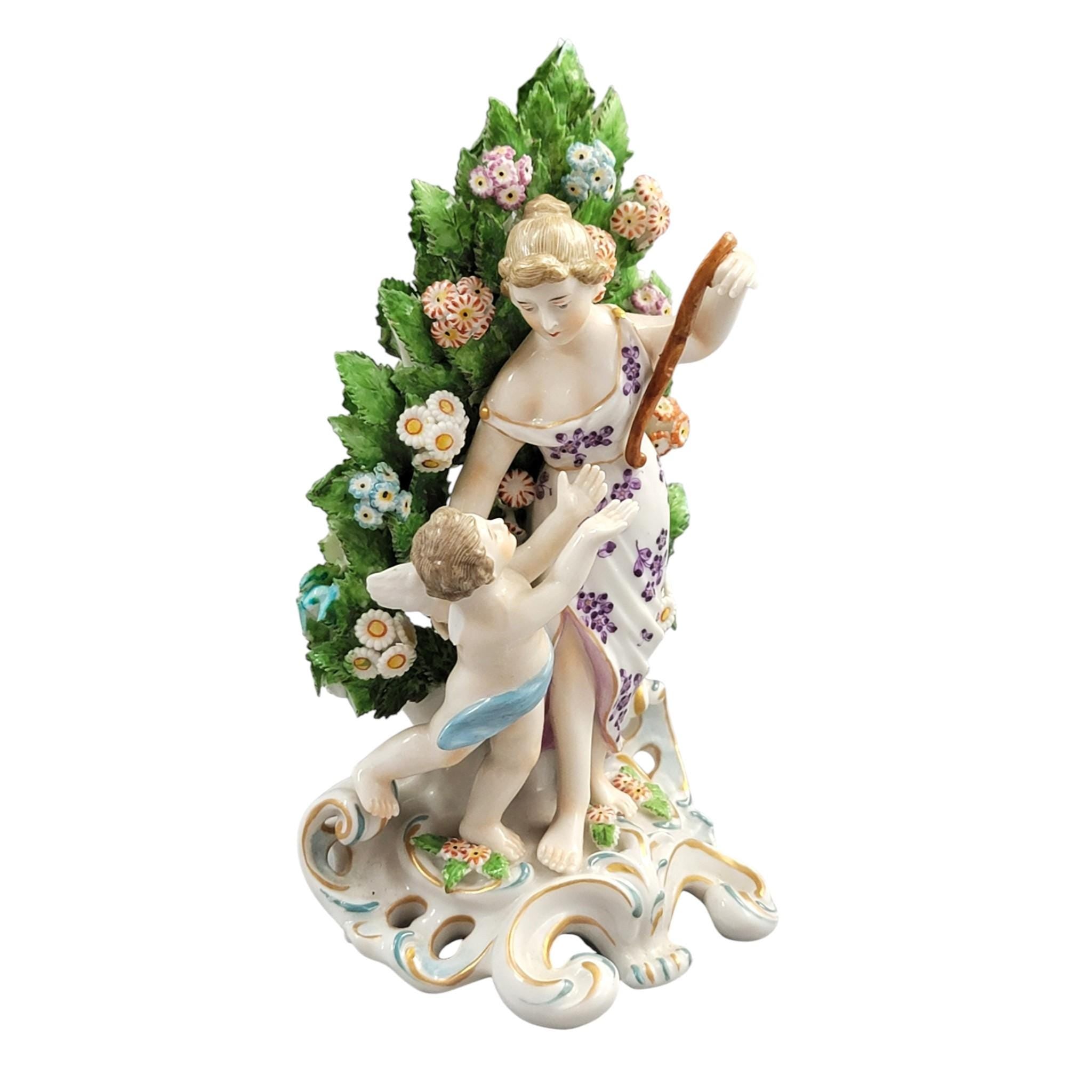 Samson Paris Venus and Cupid porcelain figure Chelsea style c. 1860