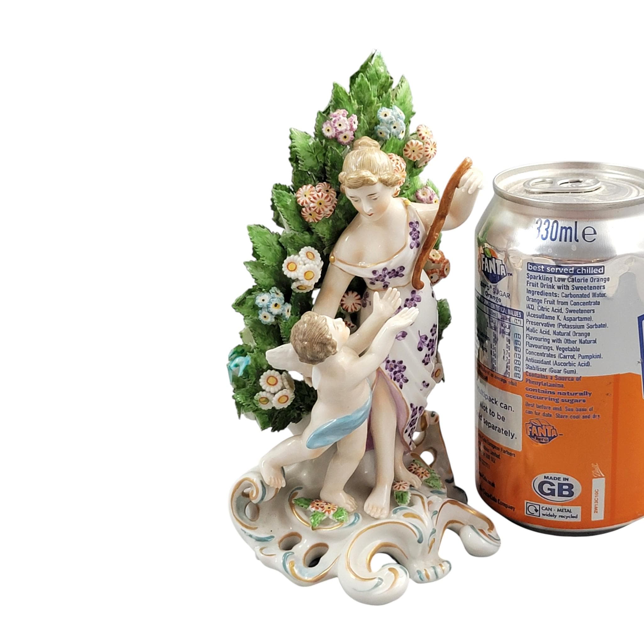 Samson Paris Venus and Cupid porcelain figure Chelsea style c. 1860