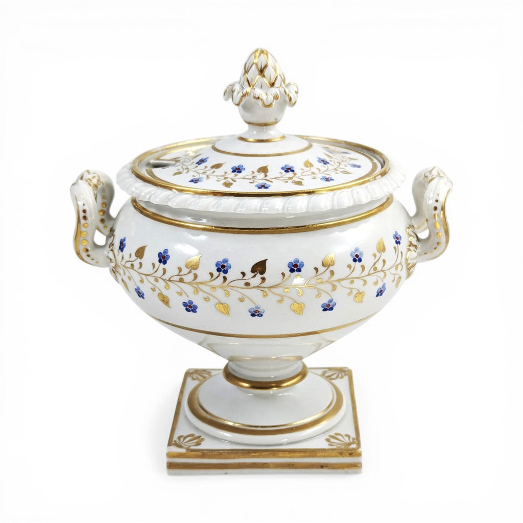 Worcester porcelain covered sauce tureen flight barr barr c.1820