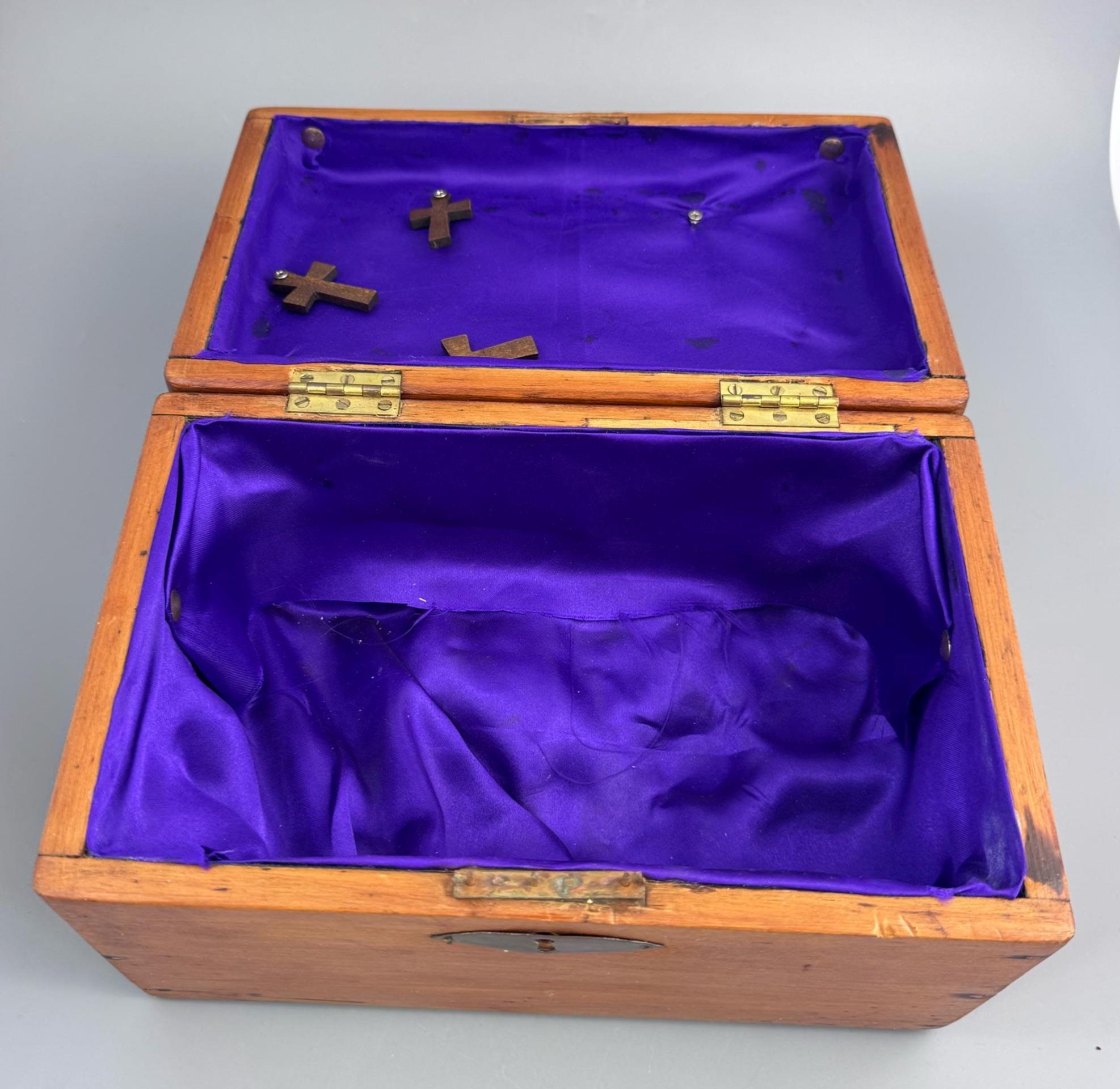 Scottish Presbyterian Portable Communion Set, Sterling Silver, Fitted Pine Case