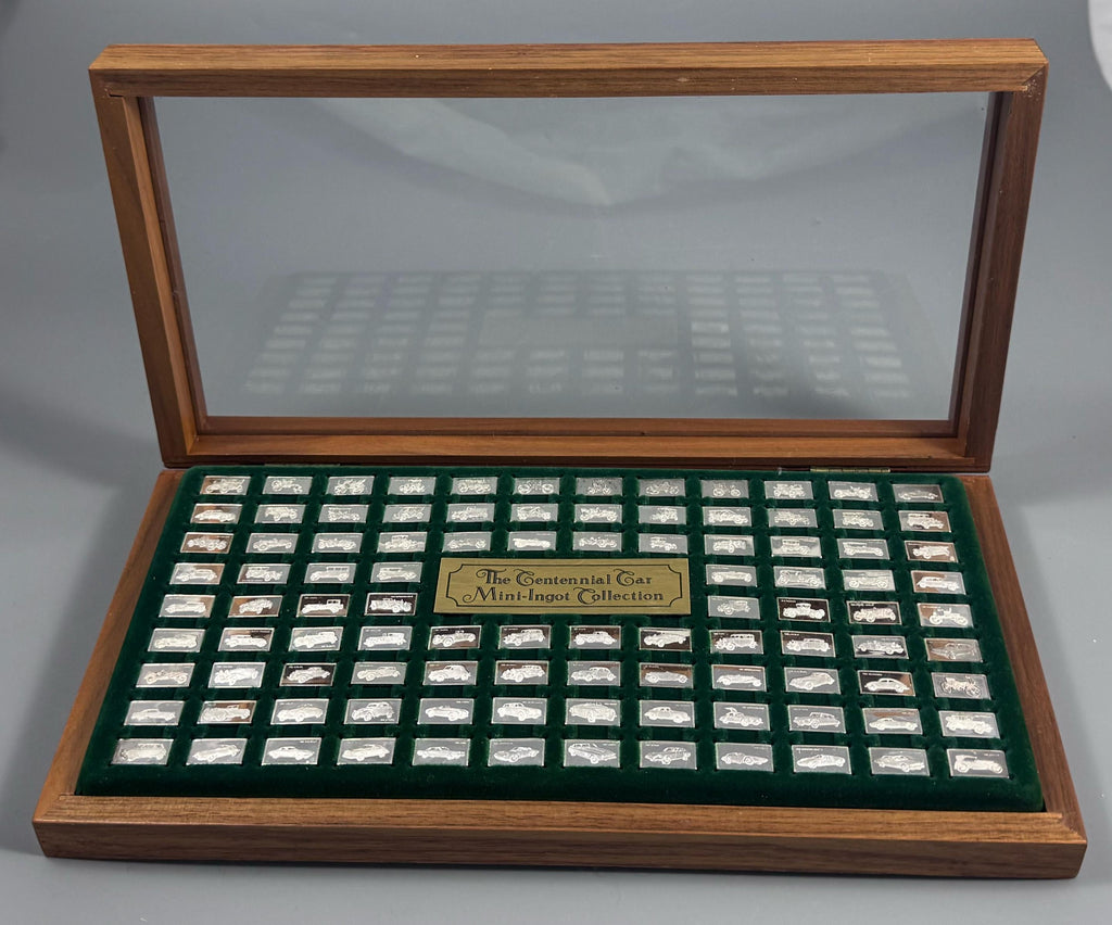 Franklin Mint Centennial Car Mini Ingot Collection, 1973-1978