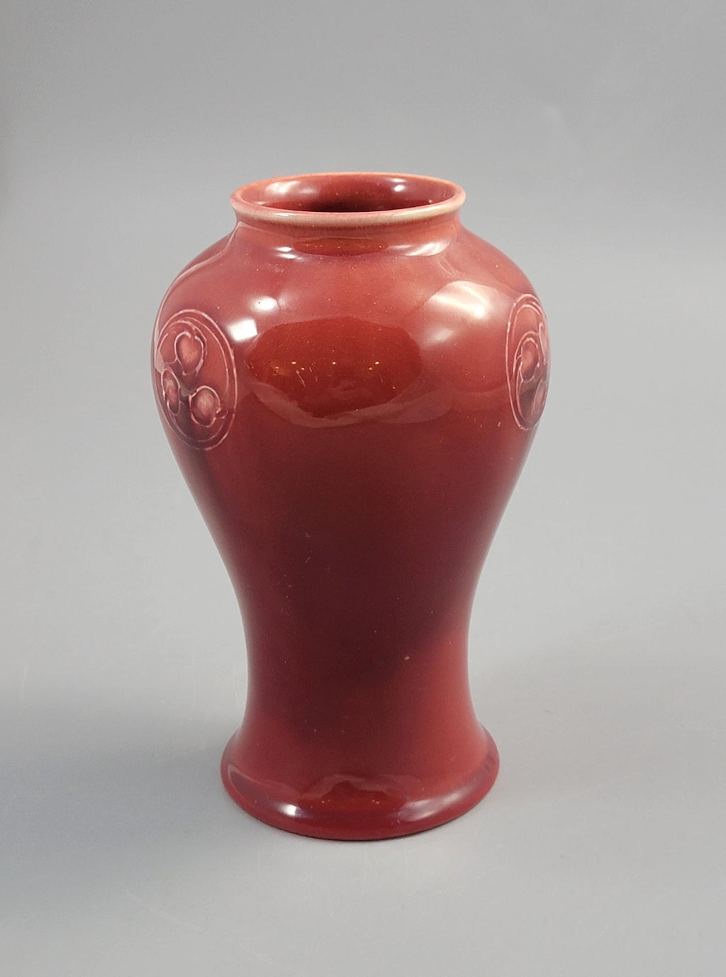 Edwardian Moorcroft porcelain Flamminian vase for Liberty c. 1905