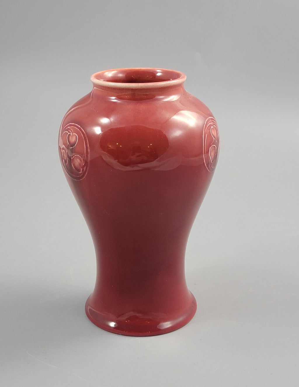 Edwardian Moorcroft porcelain Flamminian vase for Liberty c. 1905