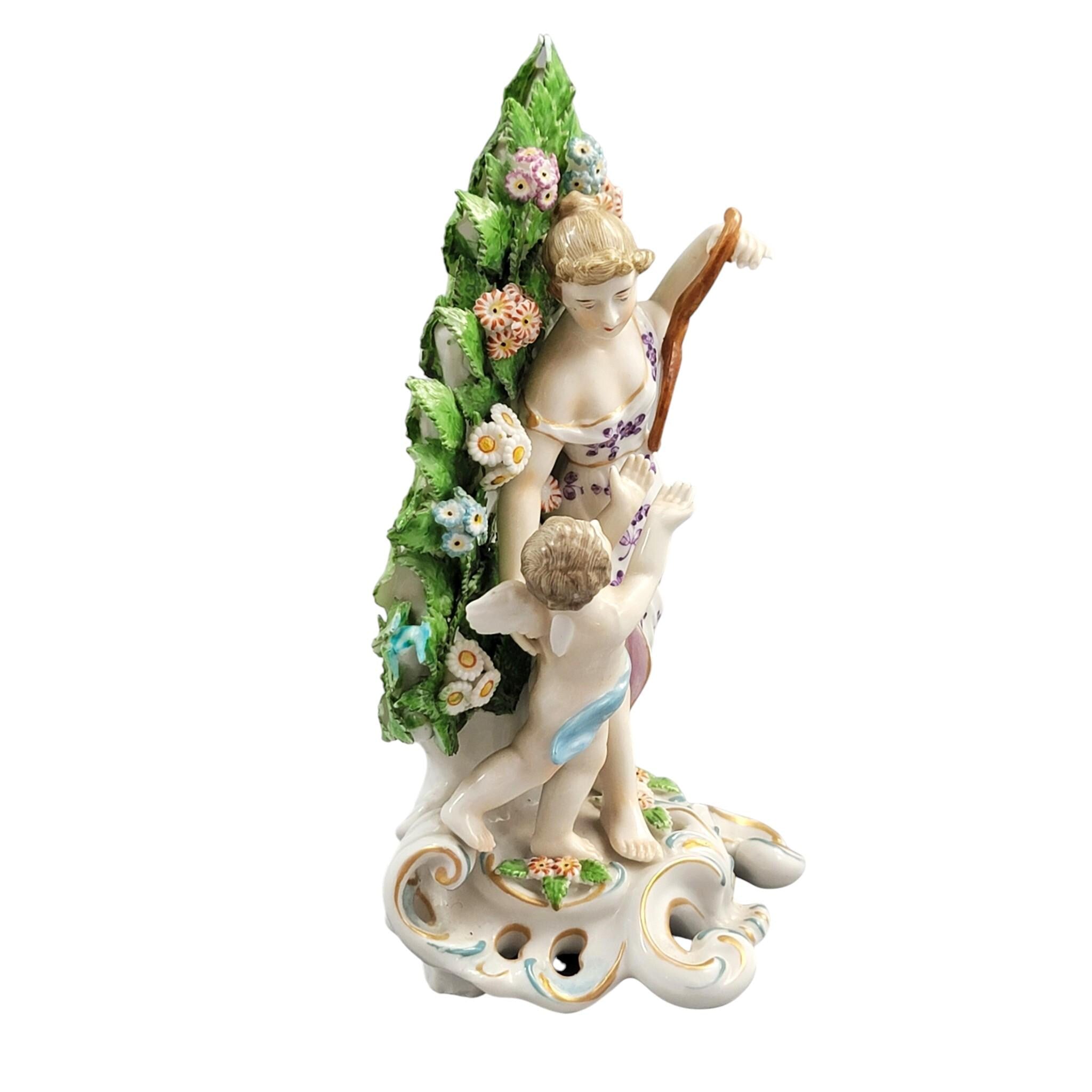 Samson Paris Venus and Cupid porcelain figure Chelsea style c. 1860