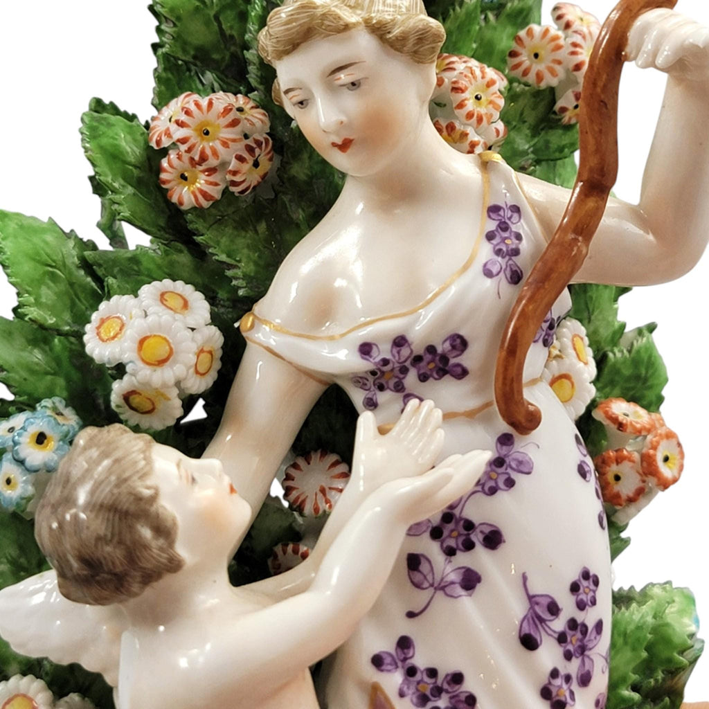 Samson Paris Venus and Cupid porcelain figure Chelsea style c. 1860