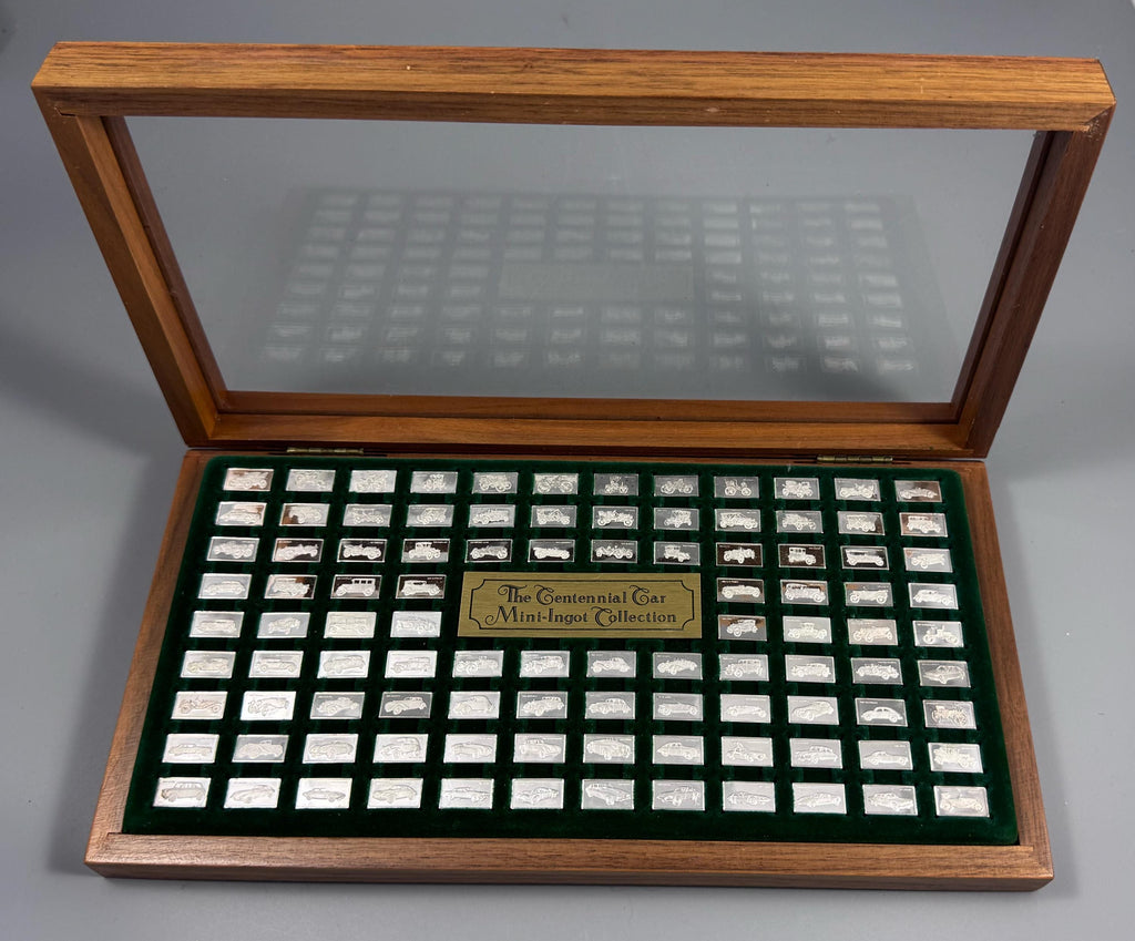 Franklin Mint Centennial Car Mini Ingot Collection, 1973-1978