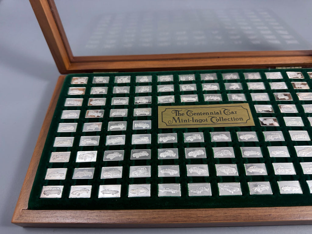 Franklin Mint Centennial Car Mini Ingot Collection, 1973-1978