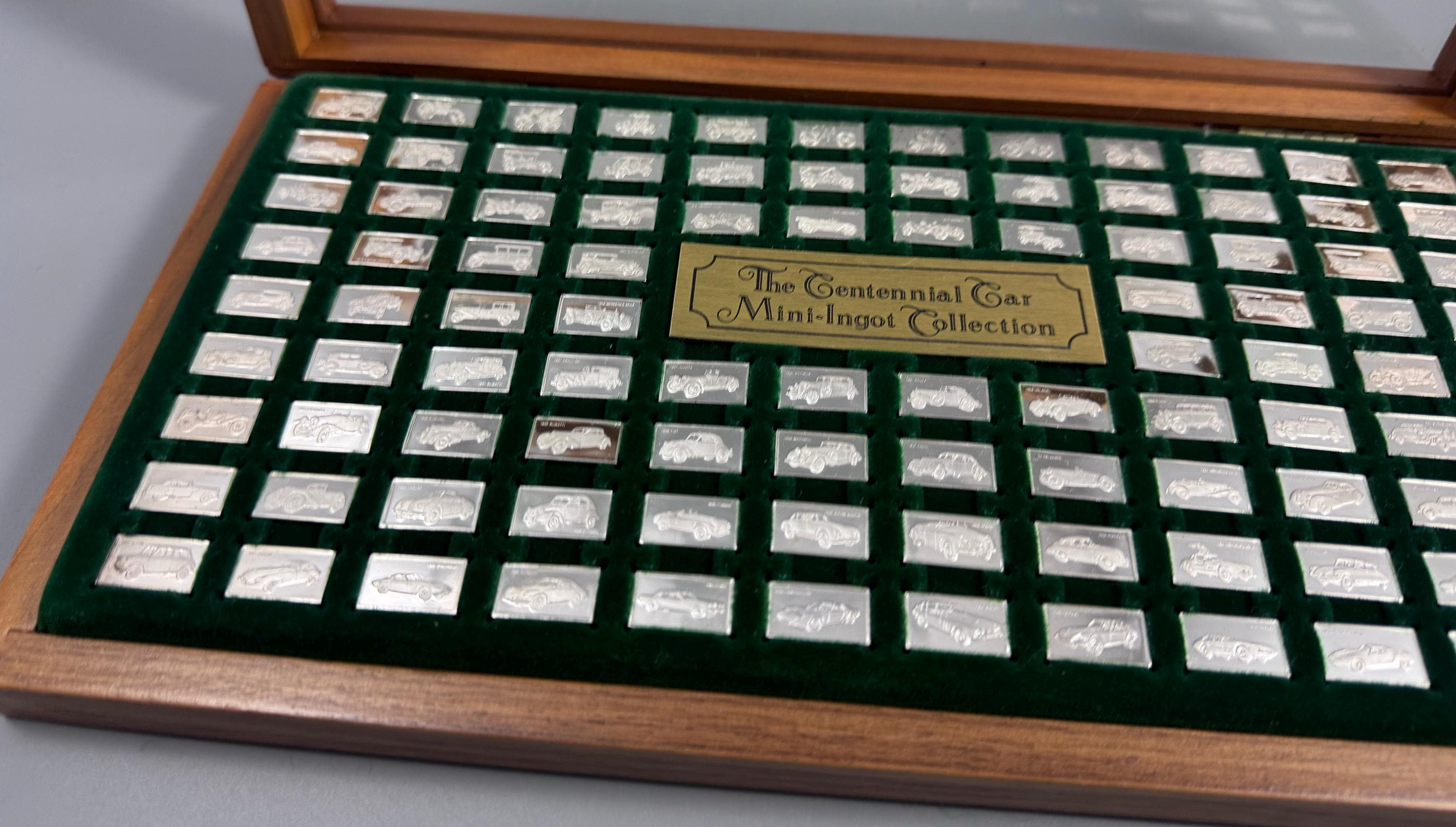 Franklin Mint Centennial Car Mini Ingot Collection, 1973-1978