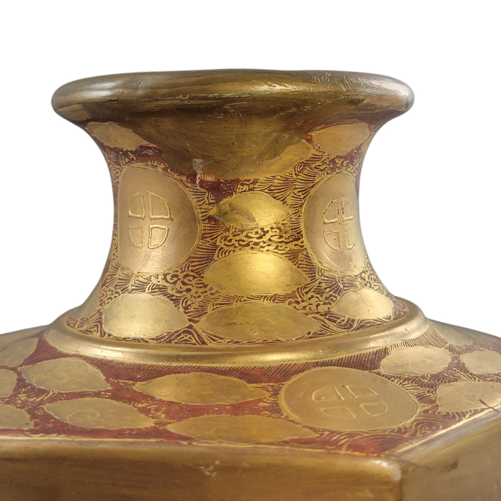 Large Japanese Satsuma Vase by Hotoda, Meiji Period 1000 Arhats & Dragon