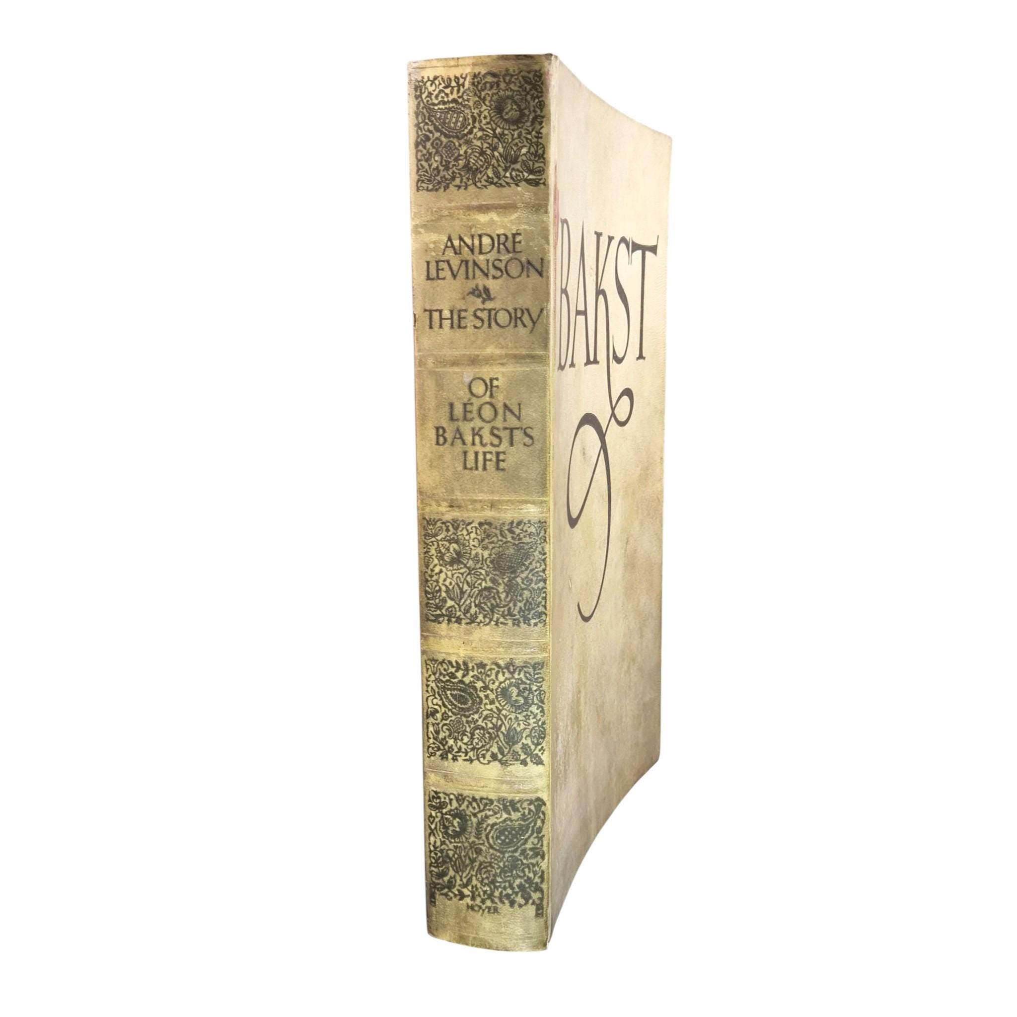 Léon Bakst the story of his life true first edition Berlin 1922 copy 11/600 original slipcase inscribed Wladimir Poliakoff