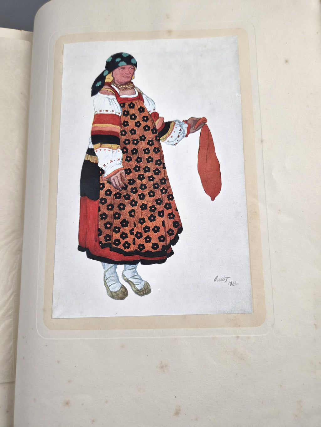 Léon Bakst the story of his life true first edition Berlin 1922 copy 11/600 original slipcase inscribed Wladimir Poliakoff