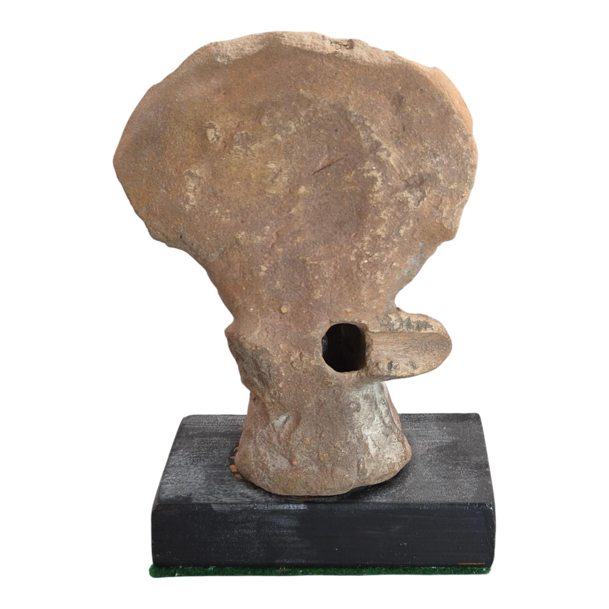 Rare Pre-Columbian Jama-Coaque Seated Female Figure c.100 BC–500 AD