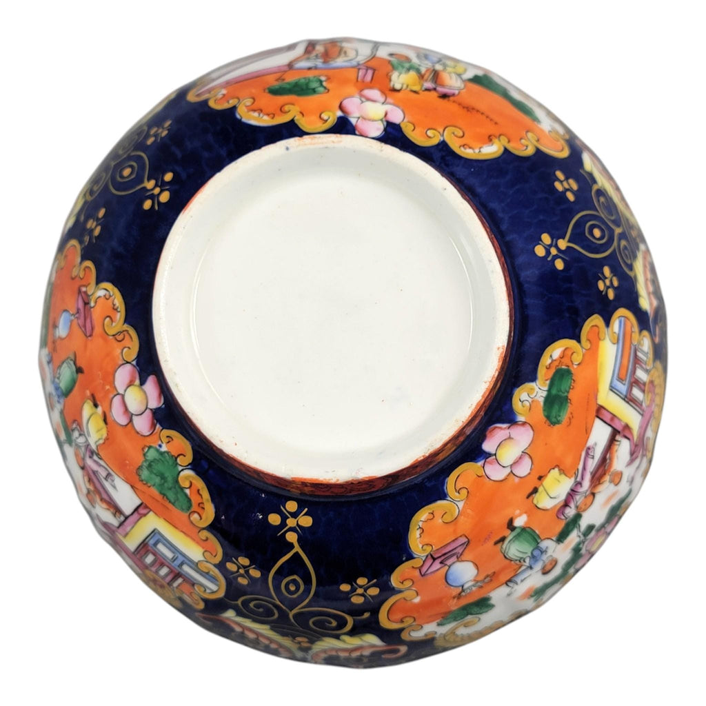 Mason’s Ironstone Covered Bowl Chinoiserie Pattern c.1820