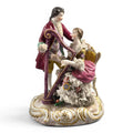 Bourdois & Bloch Paris Porcelain Lace Musical Couple c.1868–1887