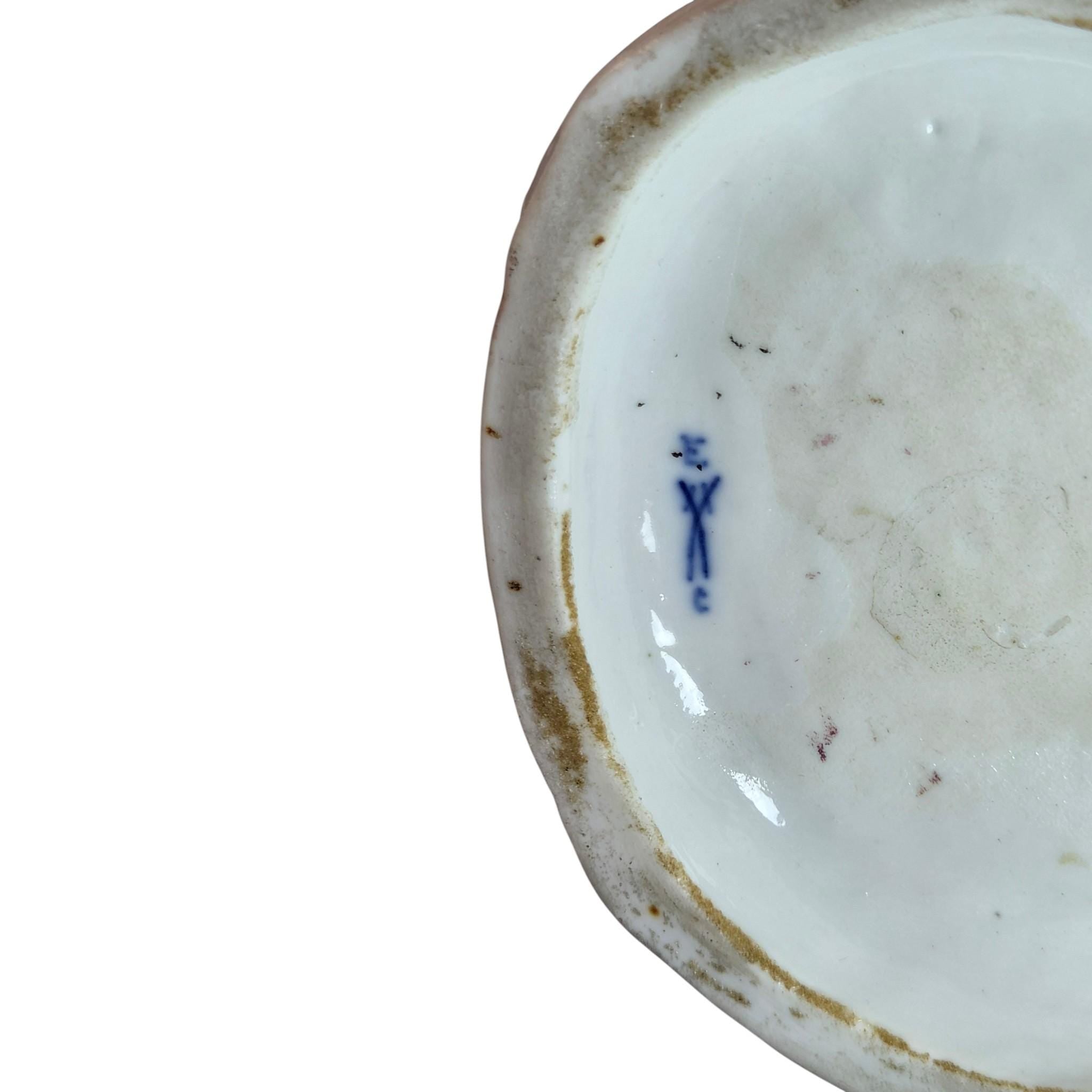 Bourdois & Bloch Paris Porcelain Lace Musical Couple c.1868–1887